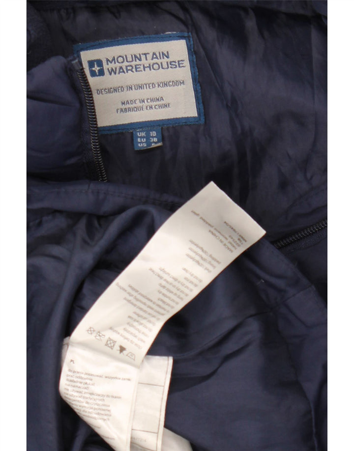 Женский утепленный жилет Mountain Warehouse UK 10, маленький размер, темно-синий из полиэстера