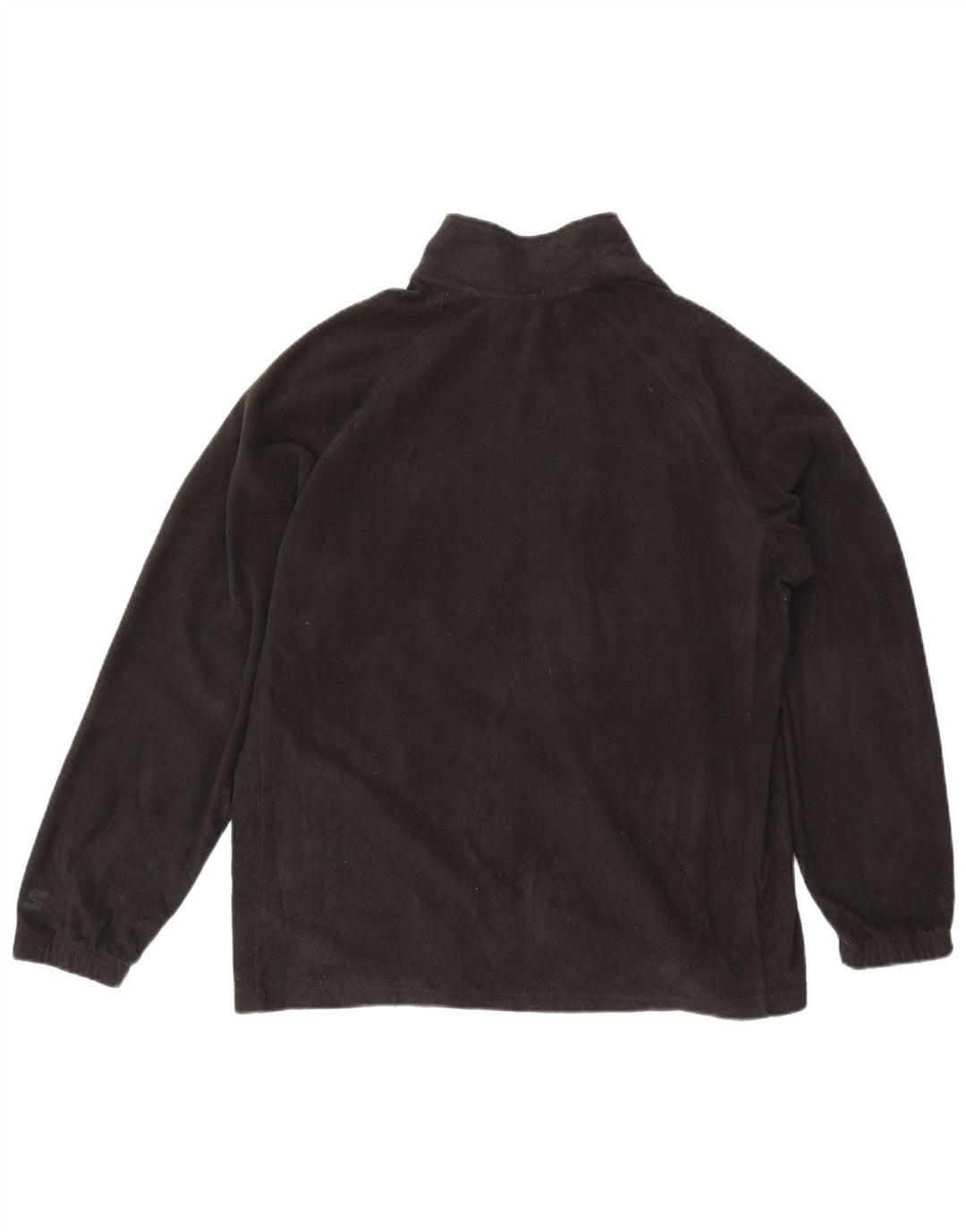 Мужская флисовая куртка Starter UK 40, большая, черная, полиэстер