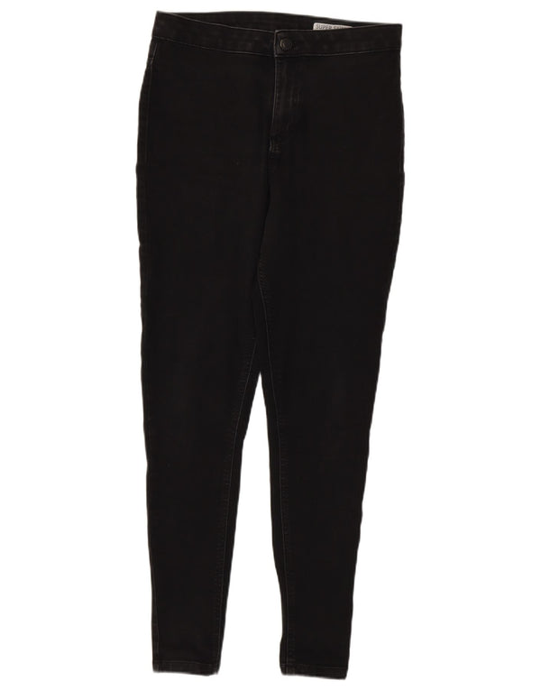 Женские джинсы скинни Marks & Spencer Regular UK 12, средние W28 L27, черные