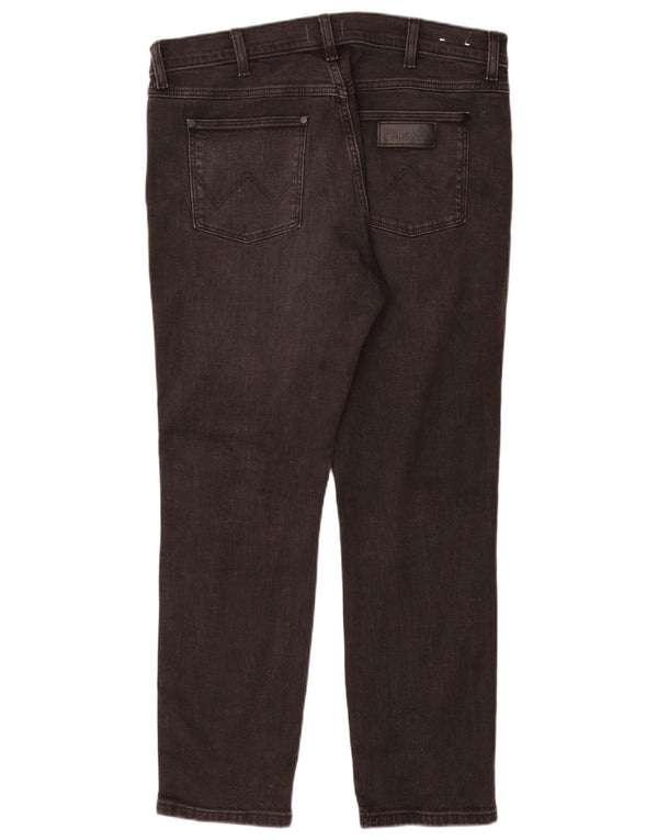Мужские джинсы WRANGLER Larston Slim W34 L30, серый хлопок