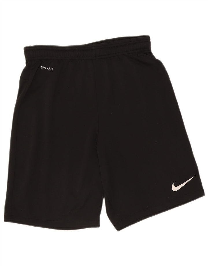 Мужские спортивные шорты Nike Dri Fit, средний черный полиэстер