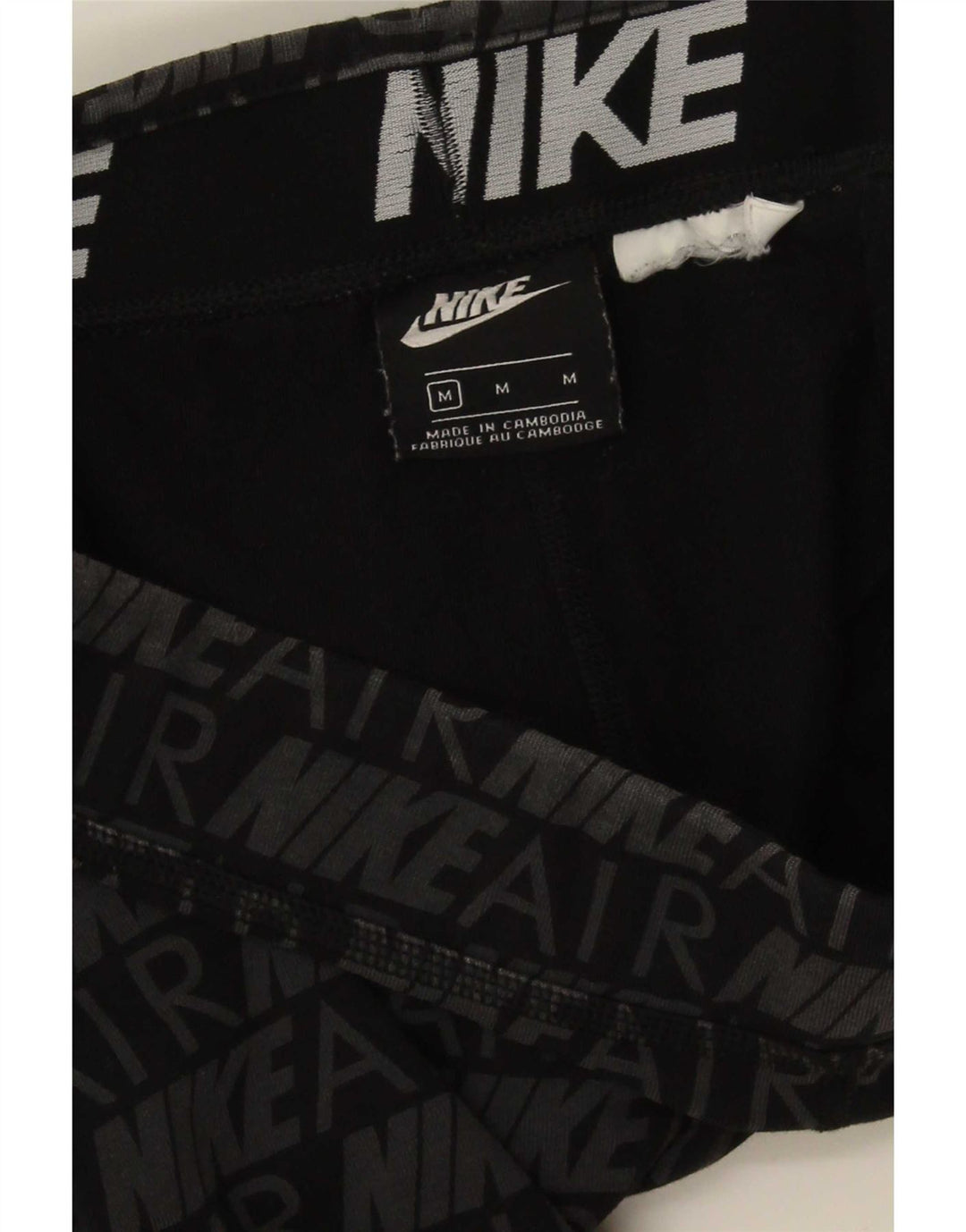 Женские леггинсы с рисунком Nike UK 12, средние серые