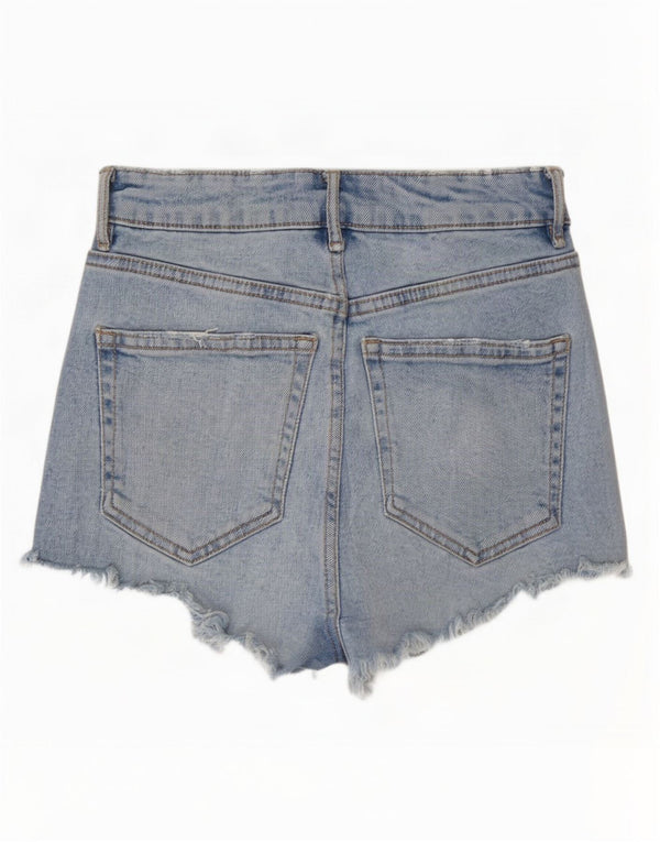 Женские джинсовые шорты Zara EU 32 2XS W22 Синие