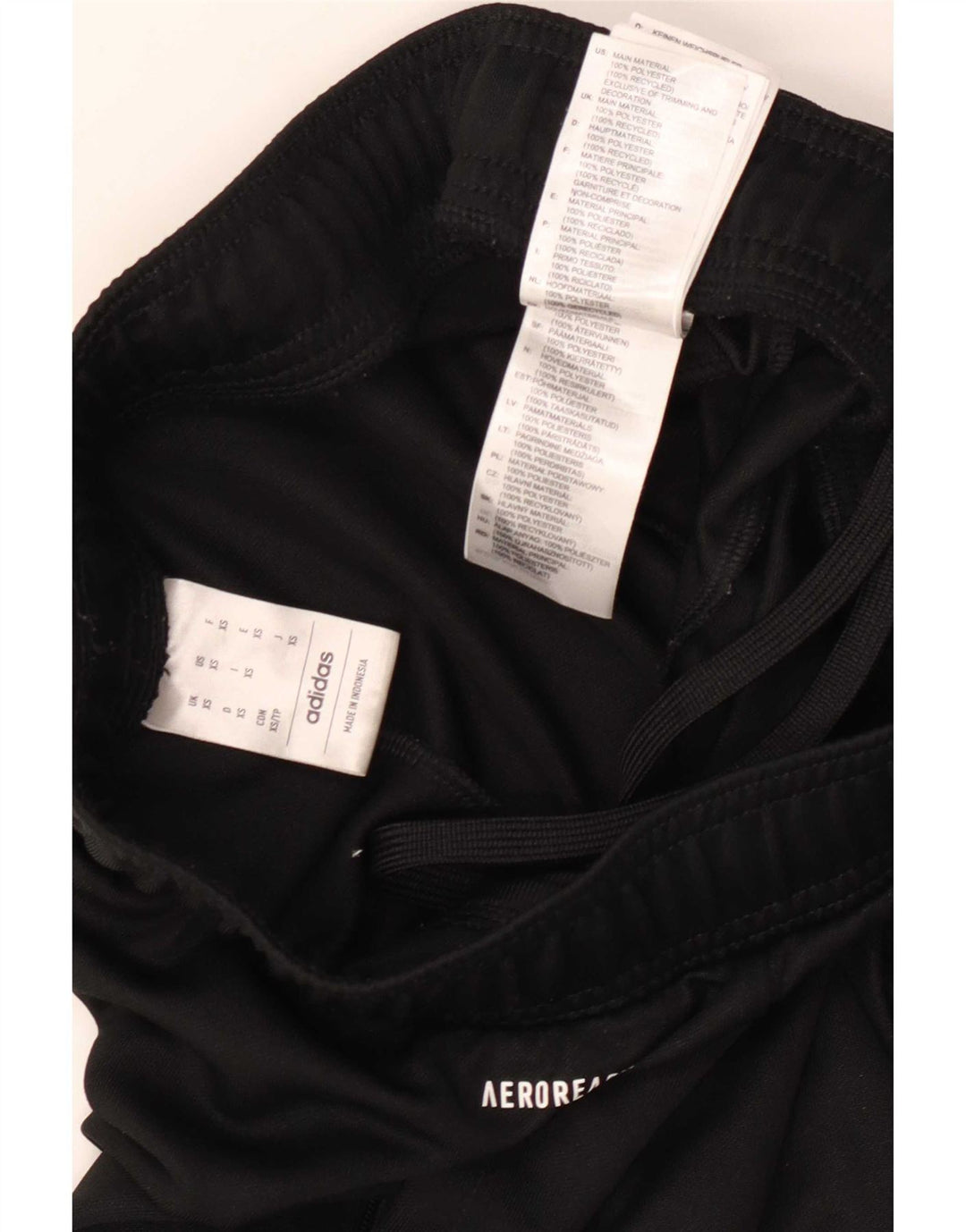 Мужские спортивные брюки Adidas Aeroready XS, черный полиэстер