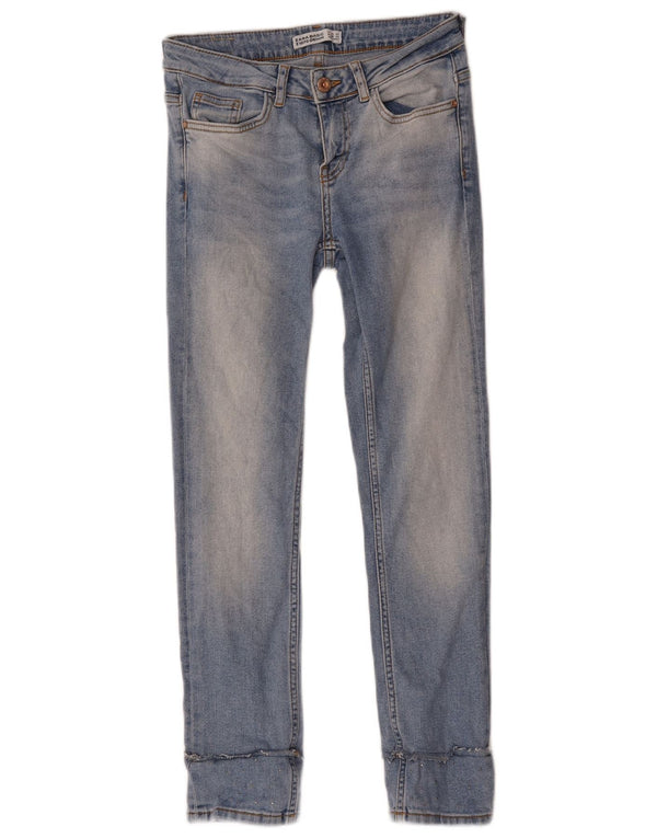 Женские узкие джинсы Zara EU 34 2XS W24 L26 синие