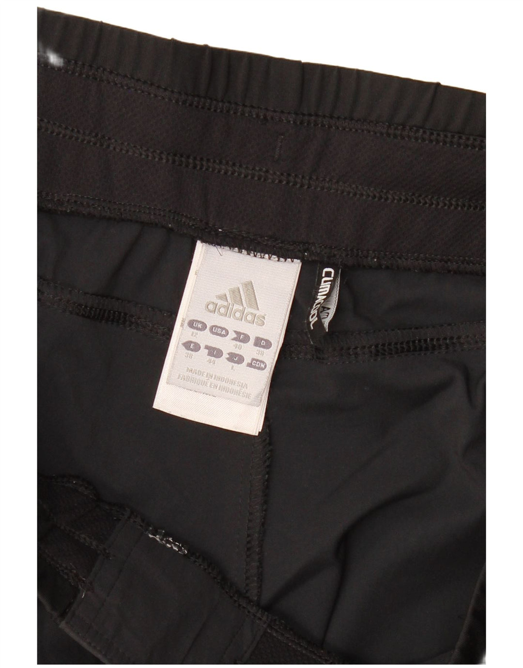 Женские спортивные брюки-капри ADIDAS Climacool UK 12, средние, черные