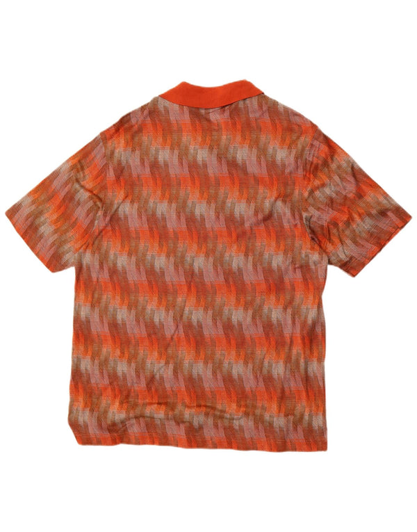 Мужская рубашка поло Rodrigo IT 54 XL, хлопок в разноцветную полоску