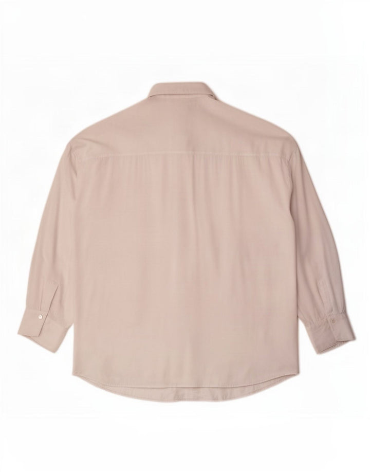 Женская рубашка оверсайз Zara UK 16, большая белая