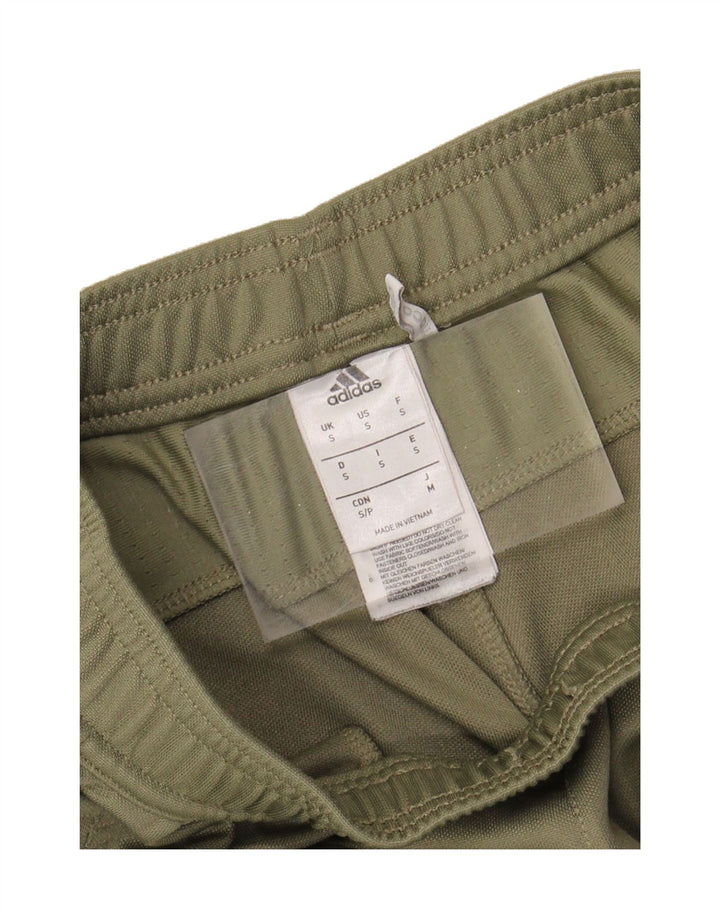 ADIDAS Mens Tracksuit Trousers Small Khaki Polyester Vintage Adidas and Second-Hand Adidas from Messina Hembry 