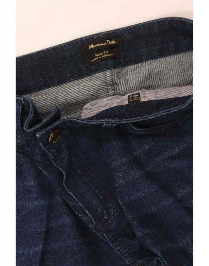 Женские узкие джинсы Massimo Dutti EU 38 Small W28 L32 Темно-синие