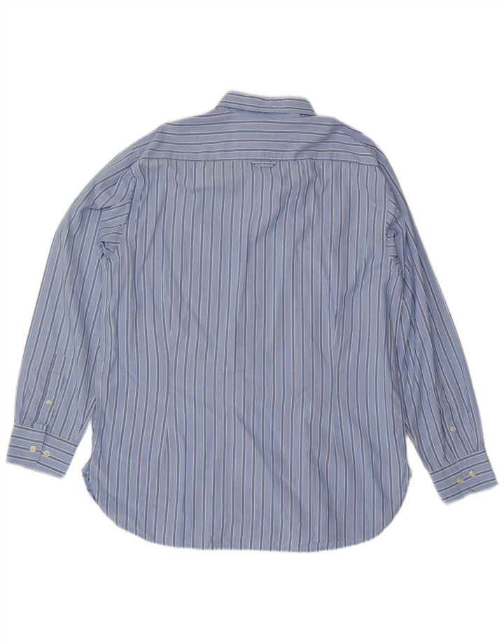 Мужская рубашка Gant XL из хлопка в синюю полоску