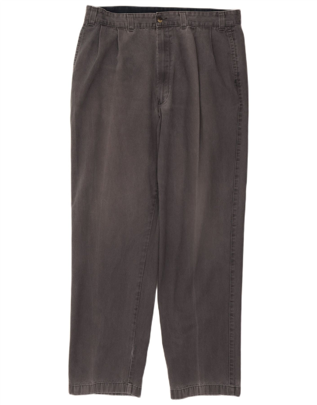 Мужские брюки-чиносы Marks & Spencer W38 L33 серые, хлопковые