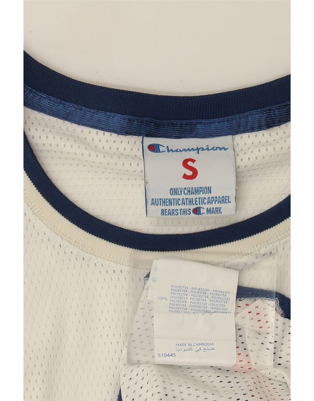 Мужской жилет Champion с графическим рисунком, маленький белый полиэстер с цветными блоками