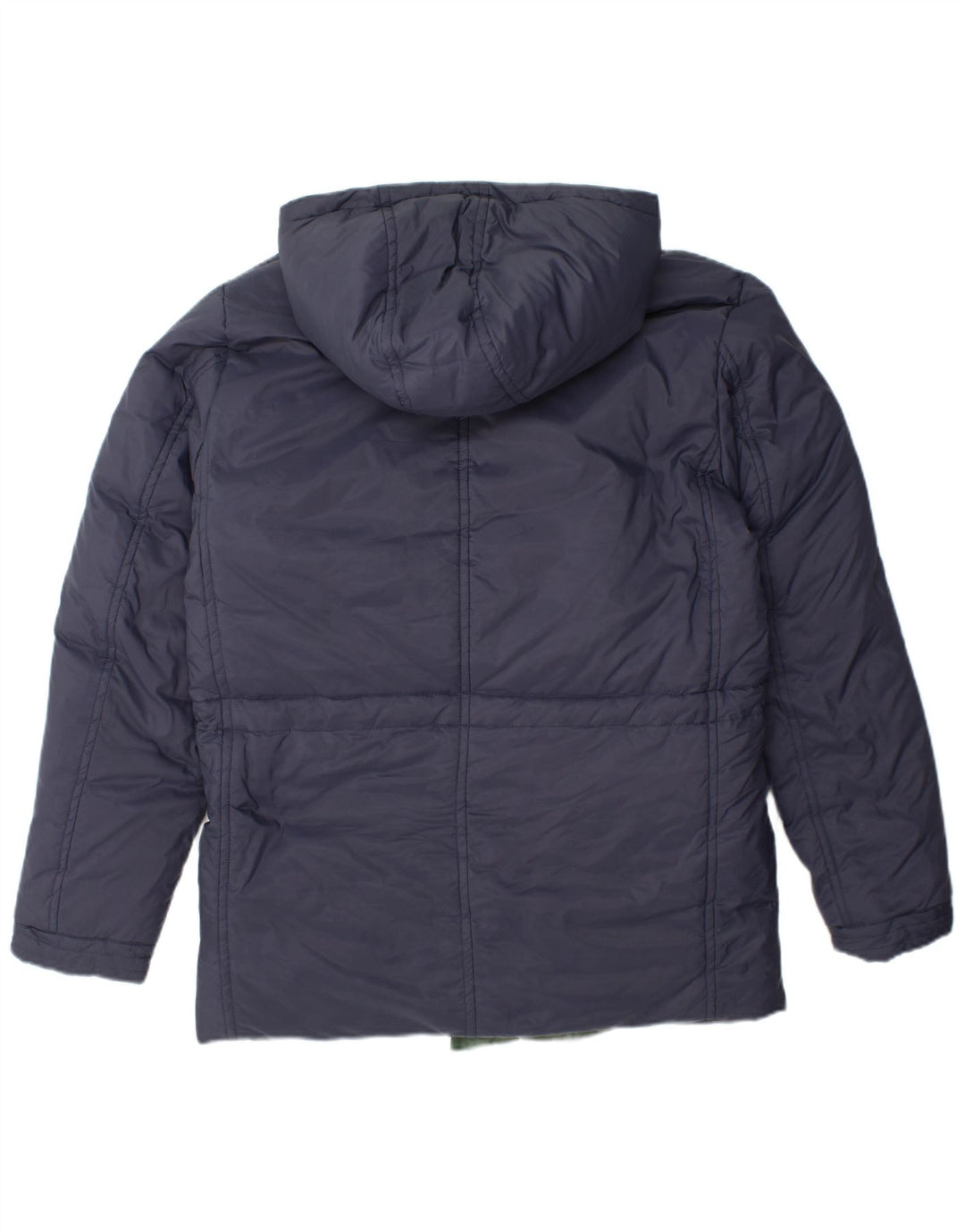 Мужская двусторонняя стеганая куртка CMP с капюшоном IT 50, большая темно-синяя