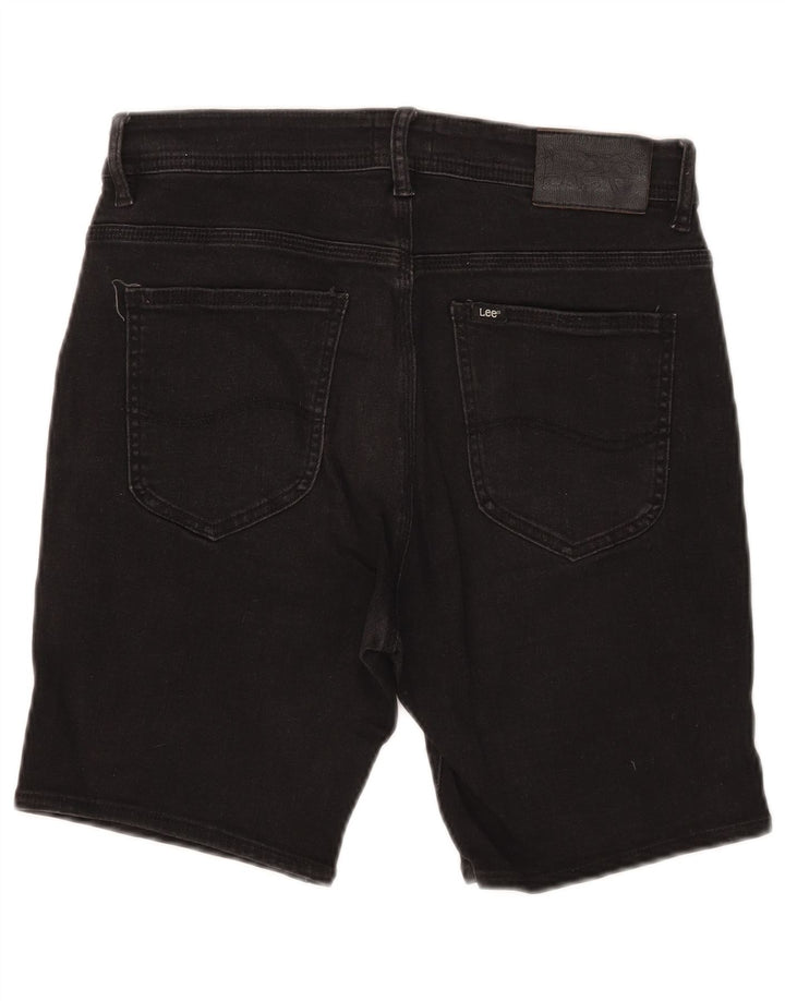 Женские джинсовые шорты Lee W32, черные, хлопковые
