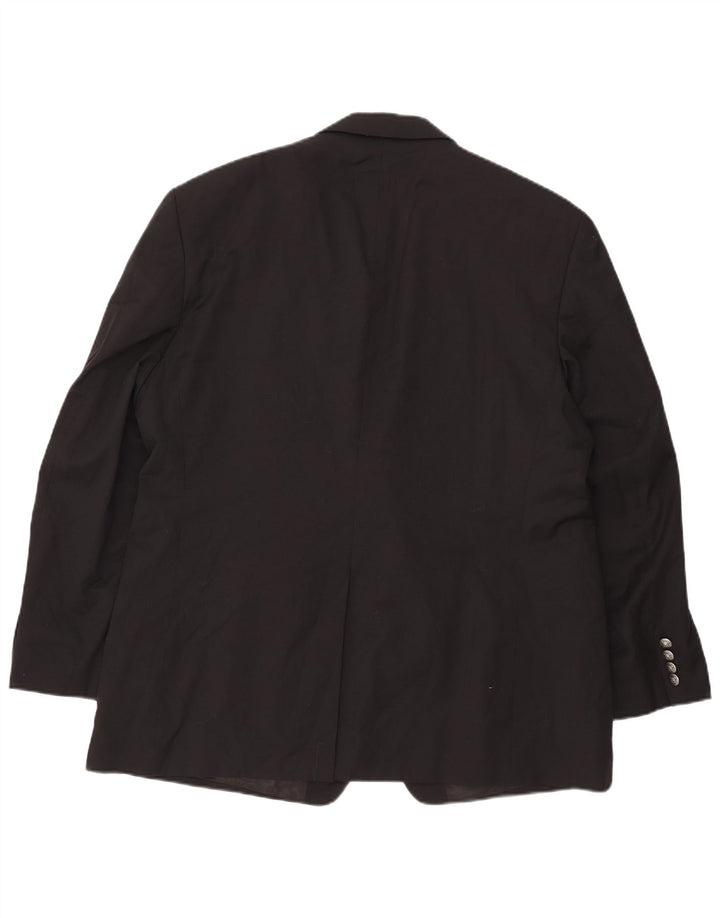 Мужской пиджак на 2 пуговицах Ralph Lauren, Великобритания, 46, 2XL, черная шерсть