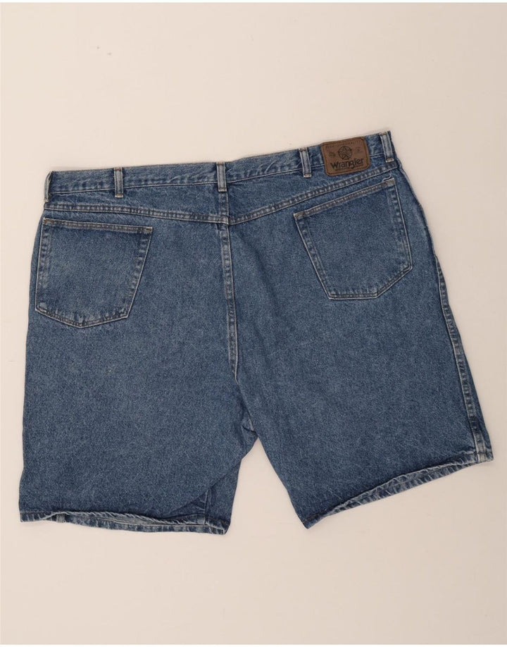 WRANGLER Mens Denim Shorts W46 3XL Blue Cotton Vintage Wrangler and Second-Hand Wrangler from Messina Hembry 