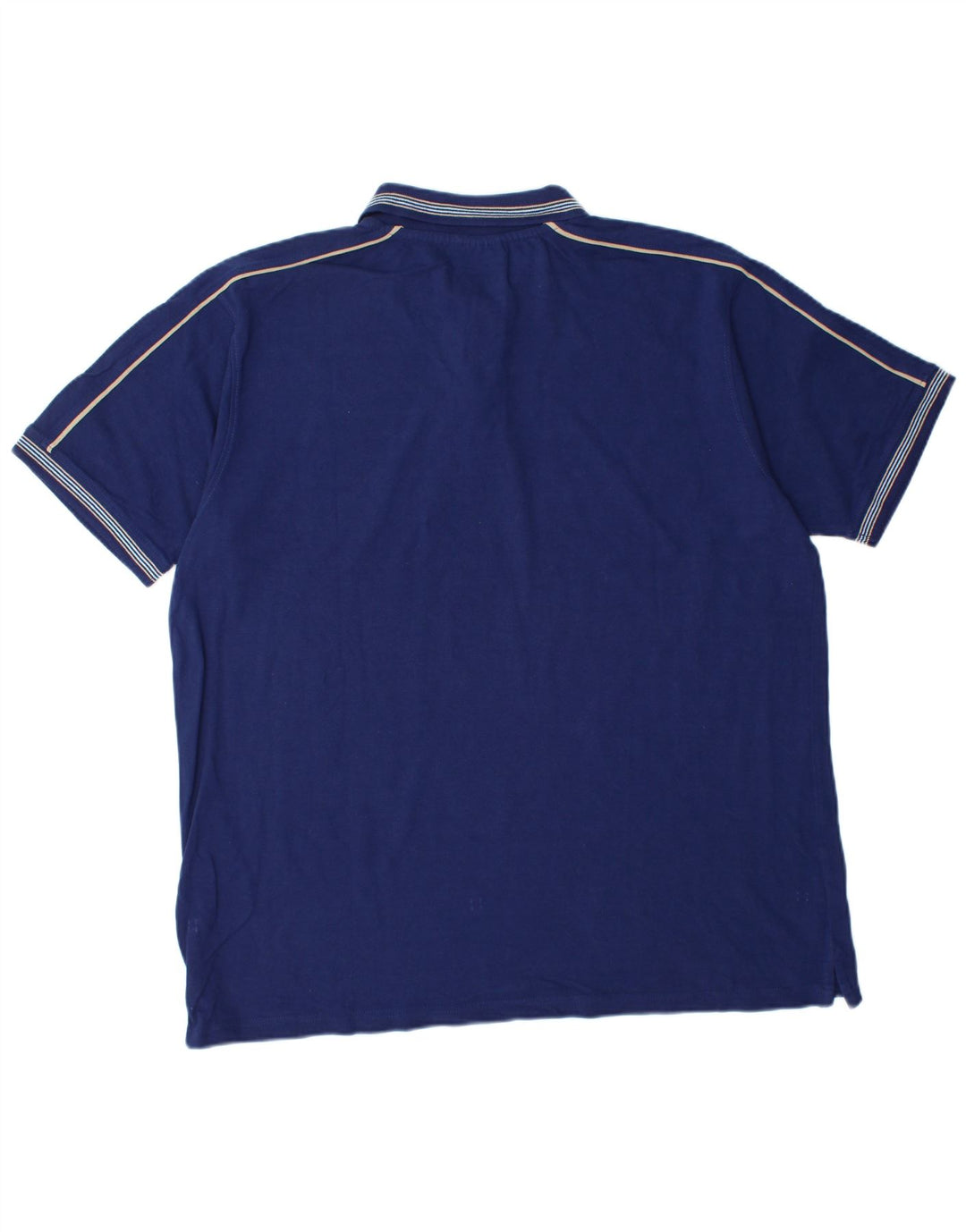 LOTTO Mens Polo Shirt 2XL Blue Cotton