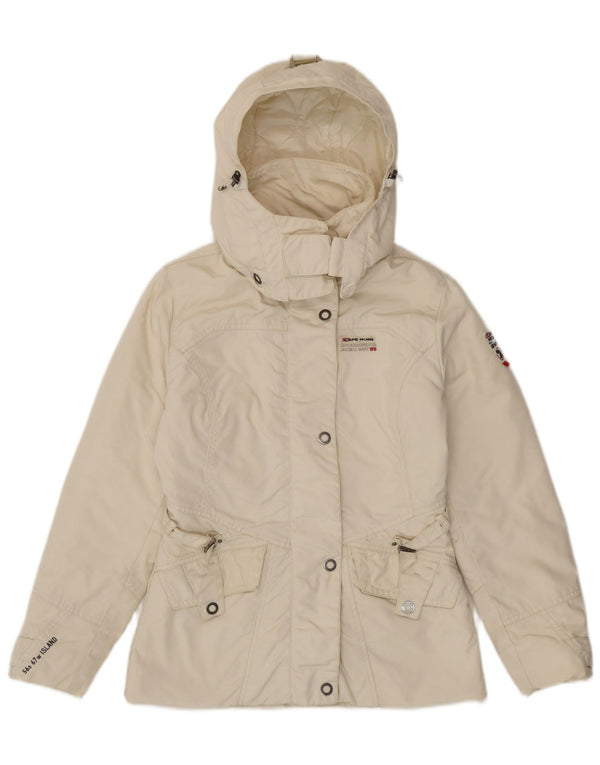 Женская ветровка с капюшоном CAPE HORN UK 14, средний цвет, белый