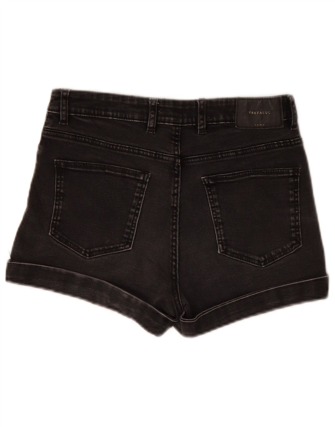 Женские джинсовые шорты Zara EU 36 XS W26 Черные