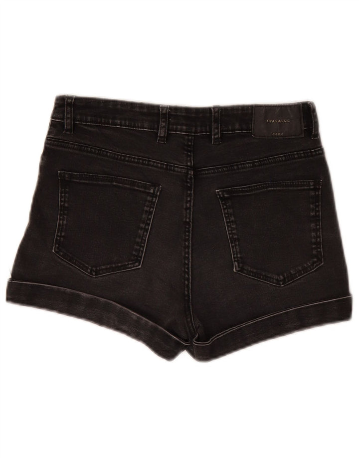Женские джинсовые шорты Zara EU 36 XS W26 Черные