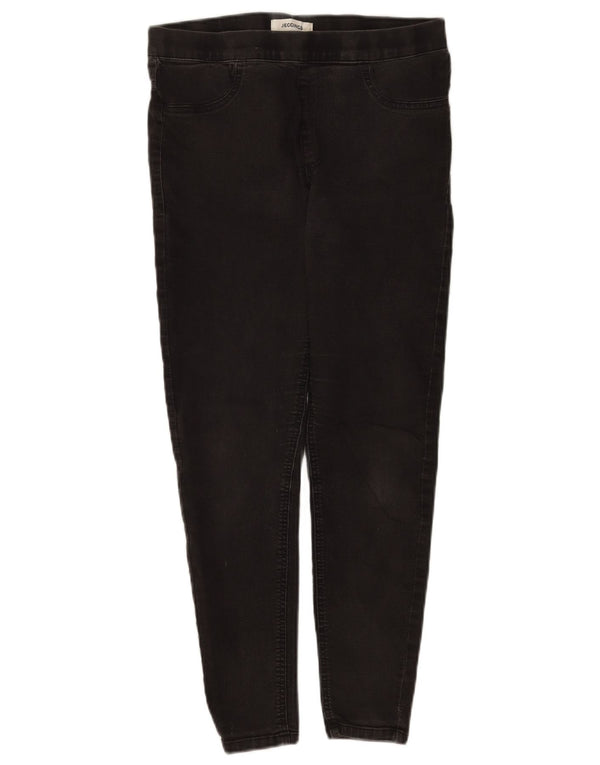 Женские джинсы джеггинсы Marks & Spencer UK 12, средние W30 L35, черный хлопок