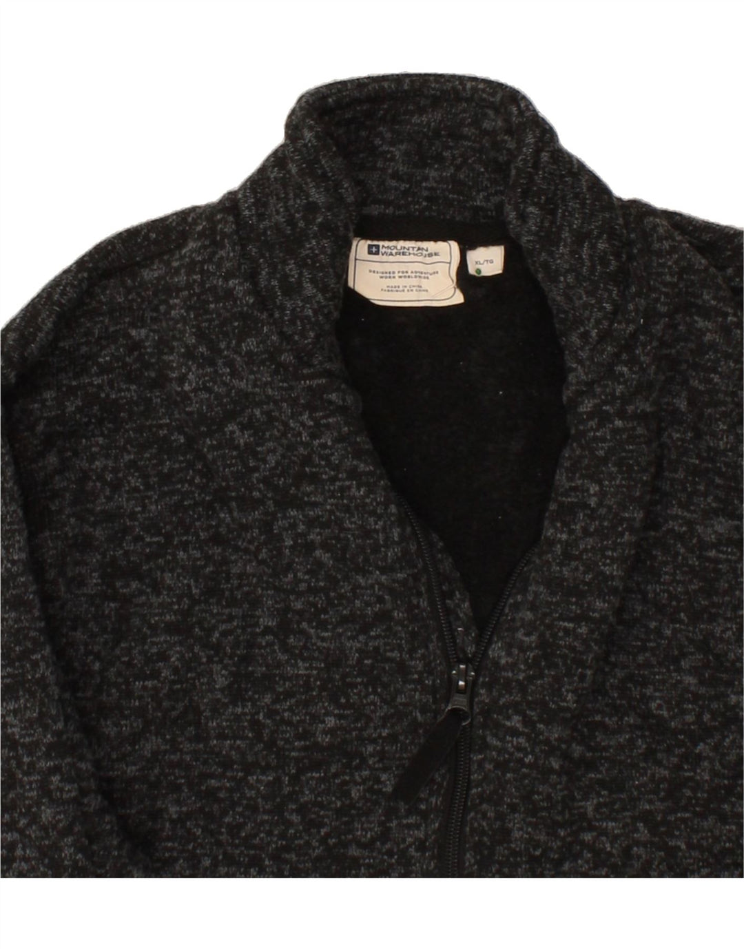 MOUNTAIN WAREHOUSE Womens Tracksuit Top Jacket UK 18 XL Black Polyester Vintage Mountain Warehouse and Second-Hand Mountain Warehouse from Messina Hembry 