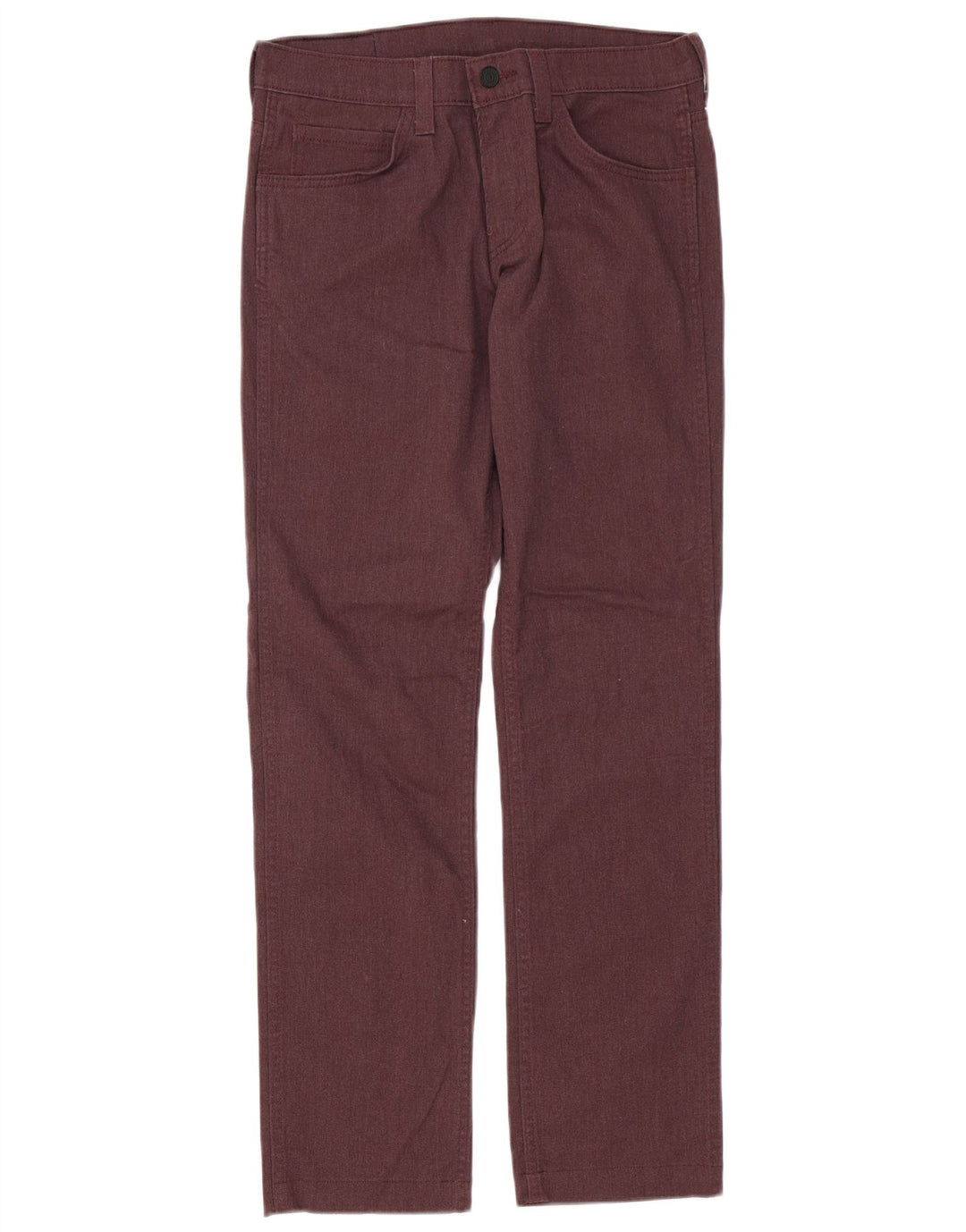 Мужские джинсы Levi's Slim 511 W30 L30 бордовый хлопок