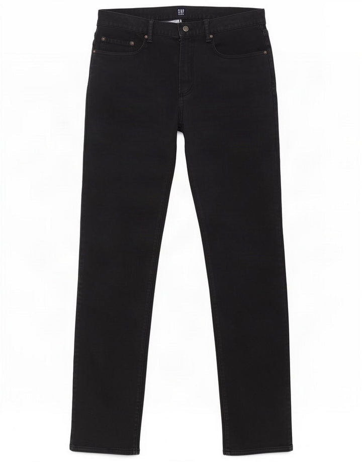 Джинсы мужские узкие Gap W33 L34, темно-синие, хлопок