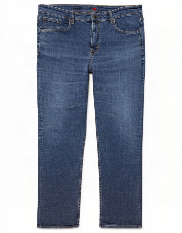 Мужские узкие джинсы Crew Clothing W40 L30, синий хлопок
