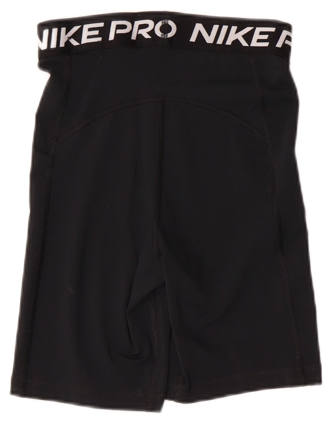 Женские спортивные шорты NIKE Dri Fit с графическим рисунком UK 4 XS, черный полиэстер