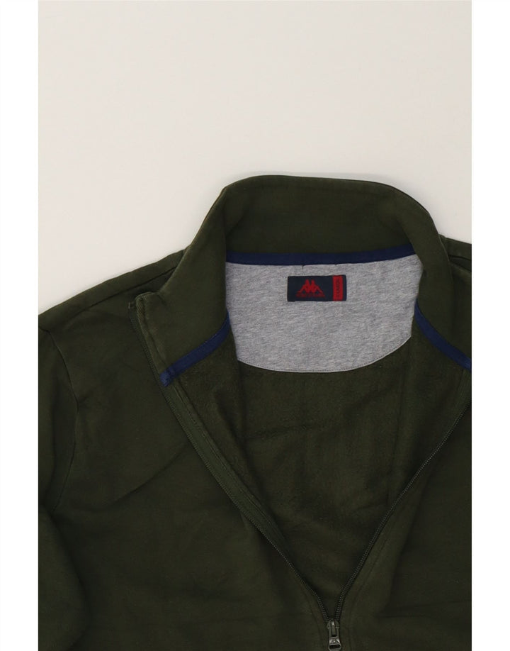 KAPPA Womens Tracksuit Top Jacket UK 18 XL Green Vintage Kappa and Second-Hand Kappa from Messina Hembry 