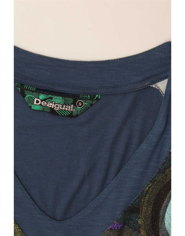 Женское платье-футляр Desigual UK 10, маленькое, разноцветное, с геометрическим узором
