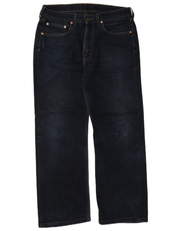 Мужские прямые джинсы Levi's 506 W36 L29 темно-синие, хлопок