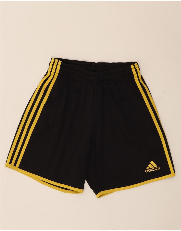 Мужские спортивные шорты Adidas Climalite, маленькие черные из полиэстера