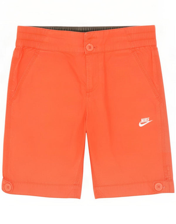 Шорты-чиносы Nike для мальчиков 12–13 лет, большие W28, оранжевый хлопок