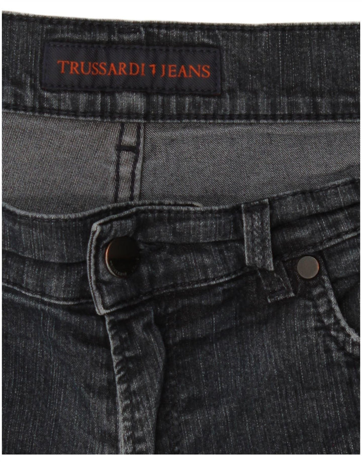 Мужские зауженные джинсы Trussardi W32 L29 синие
