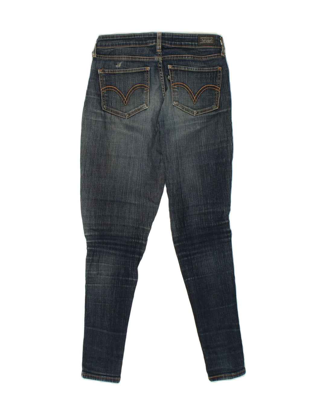 LEVI'S Womens Skinny Jeans US 5 Medium W28 L29 Blue Cotton Vintage Levi's and Second-Hand Levi's from Messina Hembry 