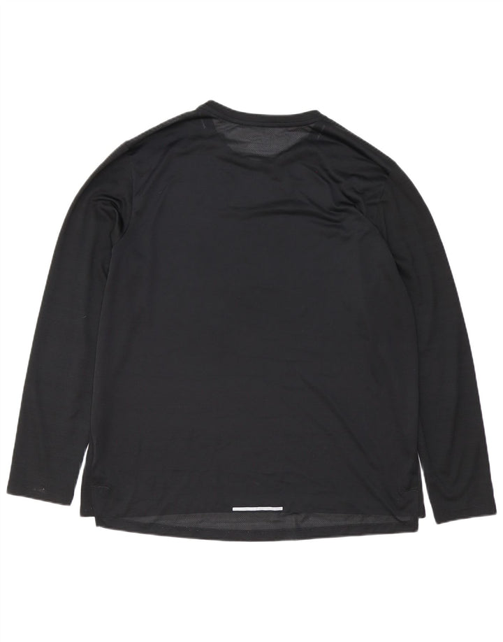 Мужской топ NIKE Dri Fit с длинным рукавом XL, черный