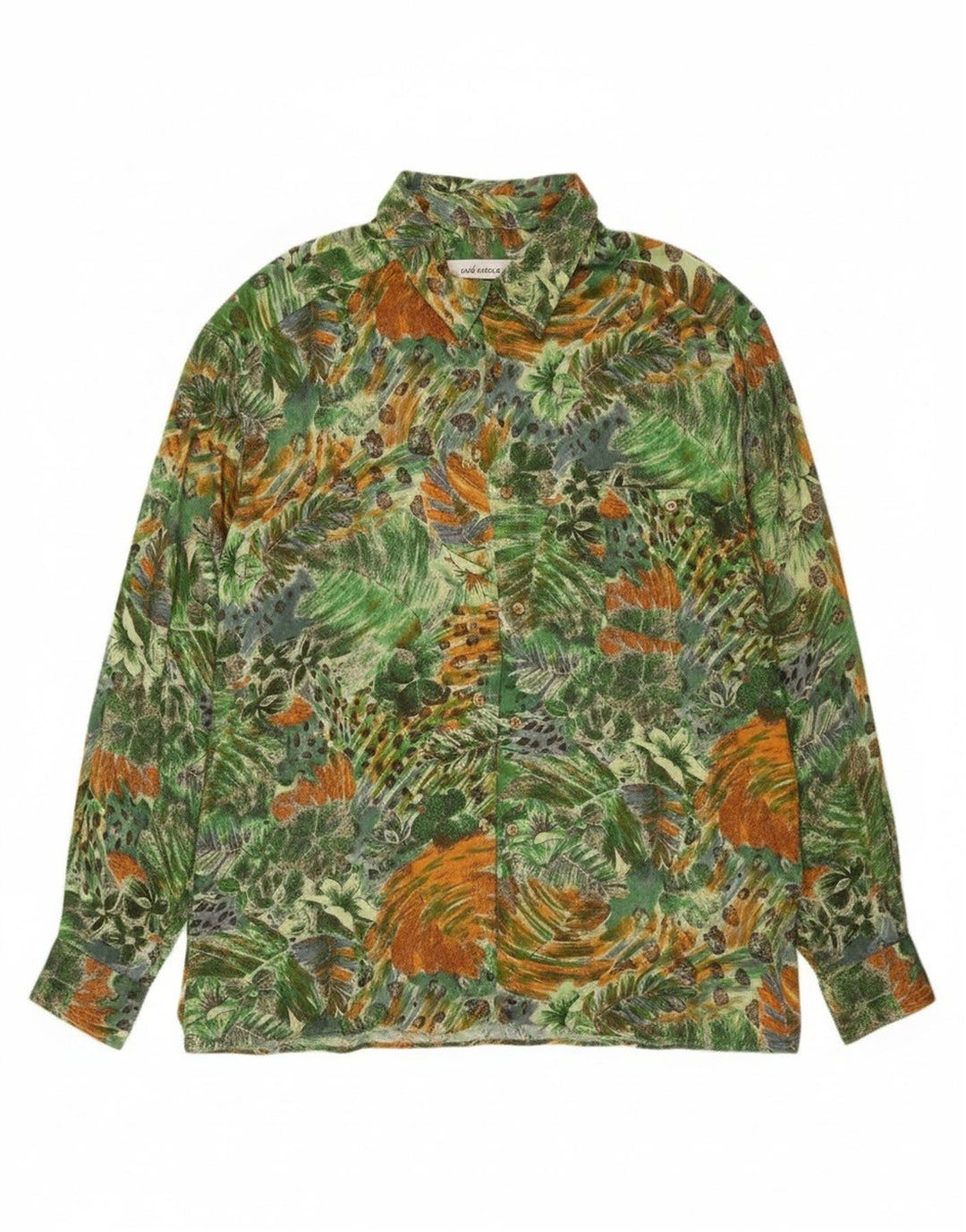 Мужская рубашка East Coast, большая разноцветная с цветочным принтом