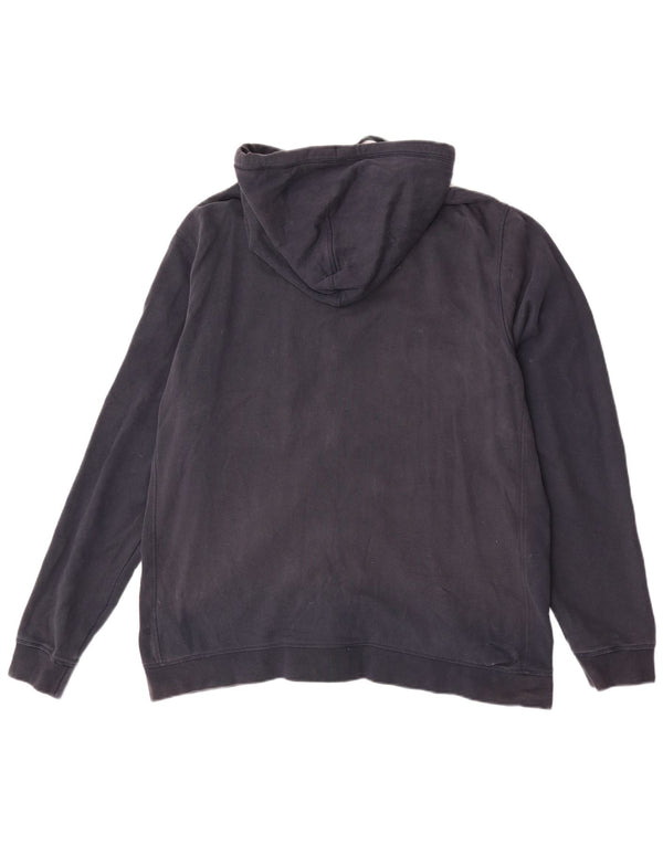 Мужской свитер с капюшоном на молнии Fat Face XL, темно-синий, хлопок