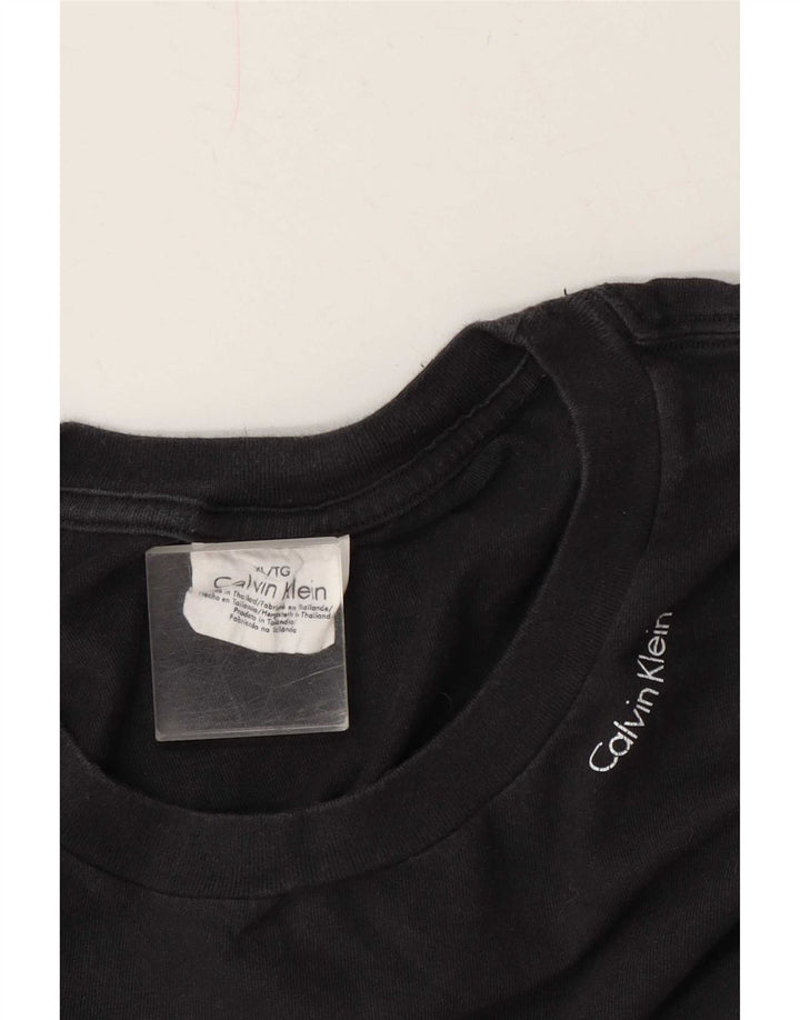 Мужская футболка Calvin Klein Top XL, серый хлопок