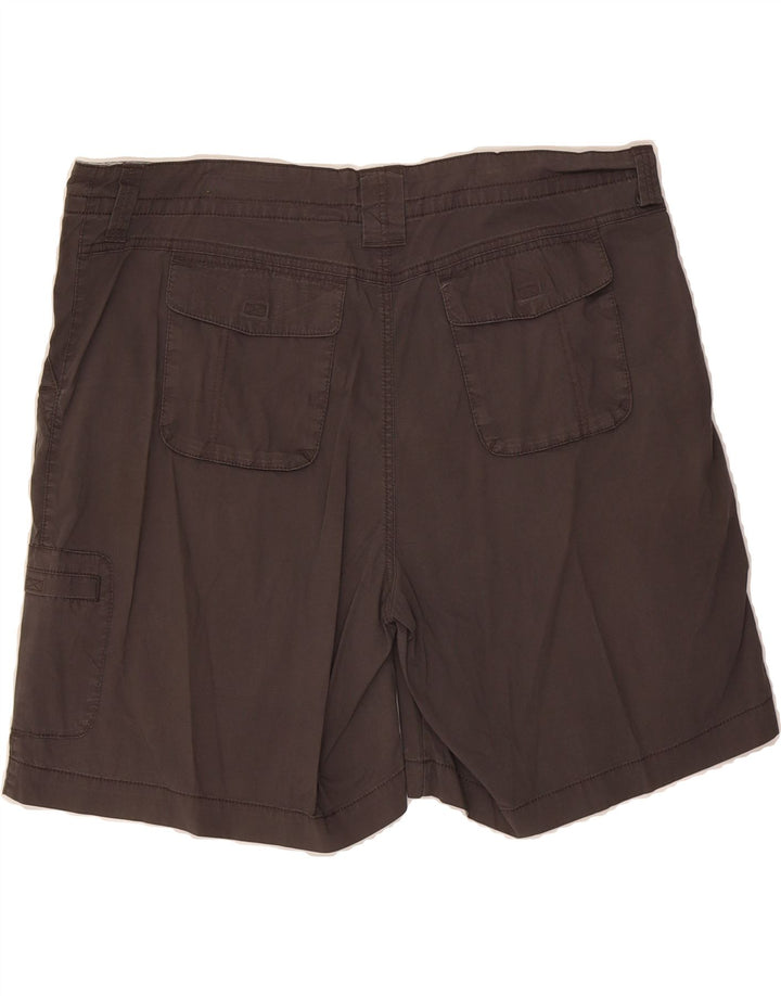 EDDIE BAUER Womens Cargo Shorts US 18 2XL W40 Brown Cotton Vintage Eddie Bauer and Second-Hand Eddie Bauer from Messina Hembry 
