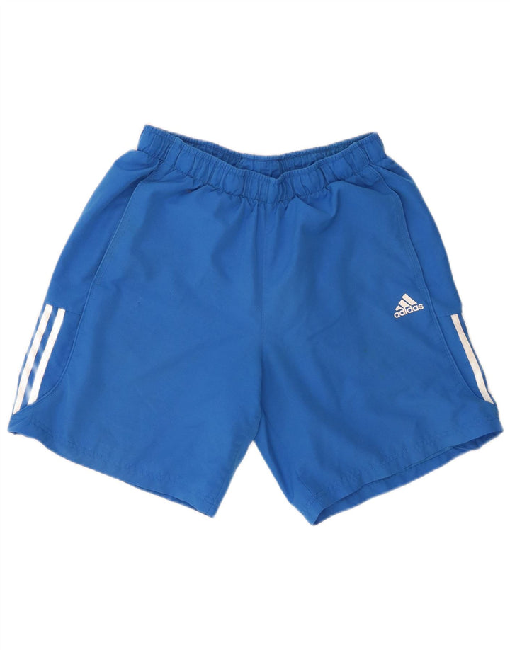 Мужские спортивные шорты Adidas Climalite, большие синие