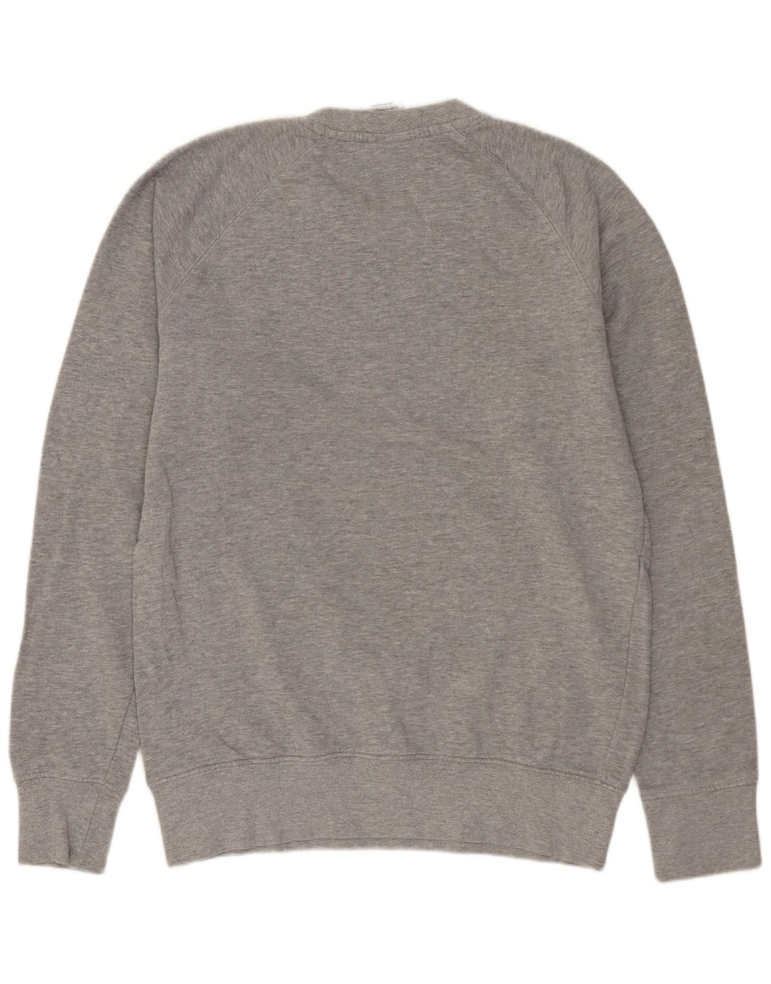 DIADORA Мужской свитшот с рисунком, хлопковый джемпер среднего серого цвета