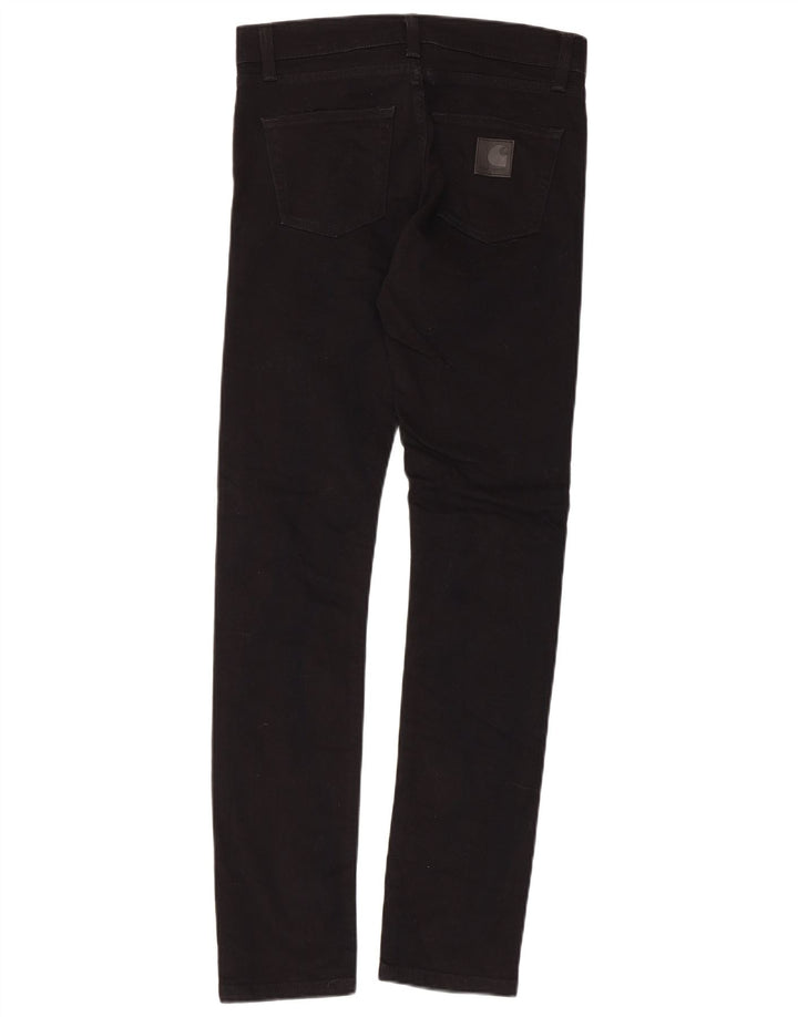 Женские узкие джинсы CARHARTT W28 L32, черный хлопок