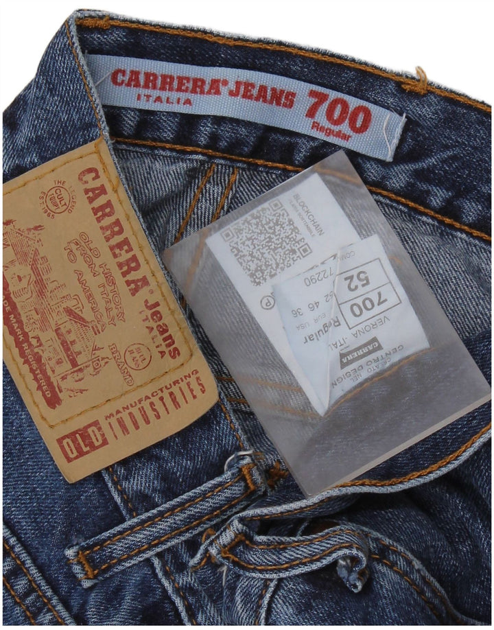 Мужские прямые джинсы CARRERA 700 W36 L33 синие, хлопок