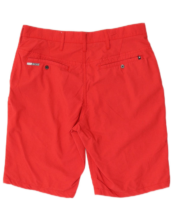 Мужские шорты чинос Hurley Dri Fit W30, средний красный нейлон