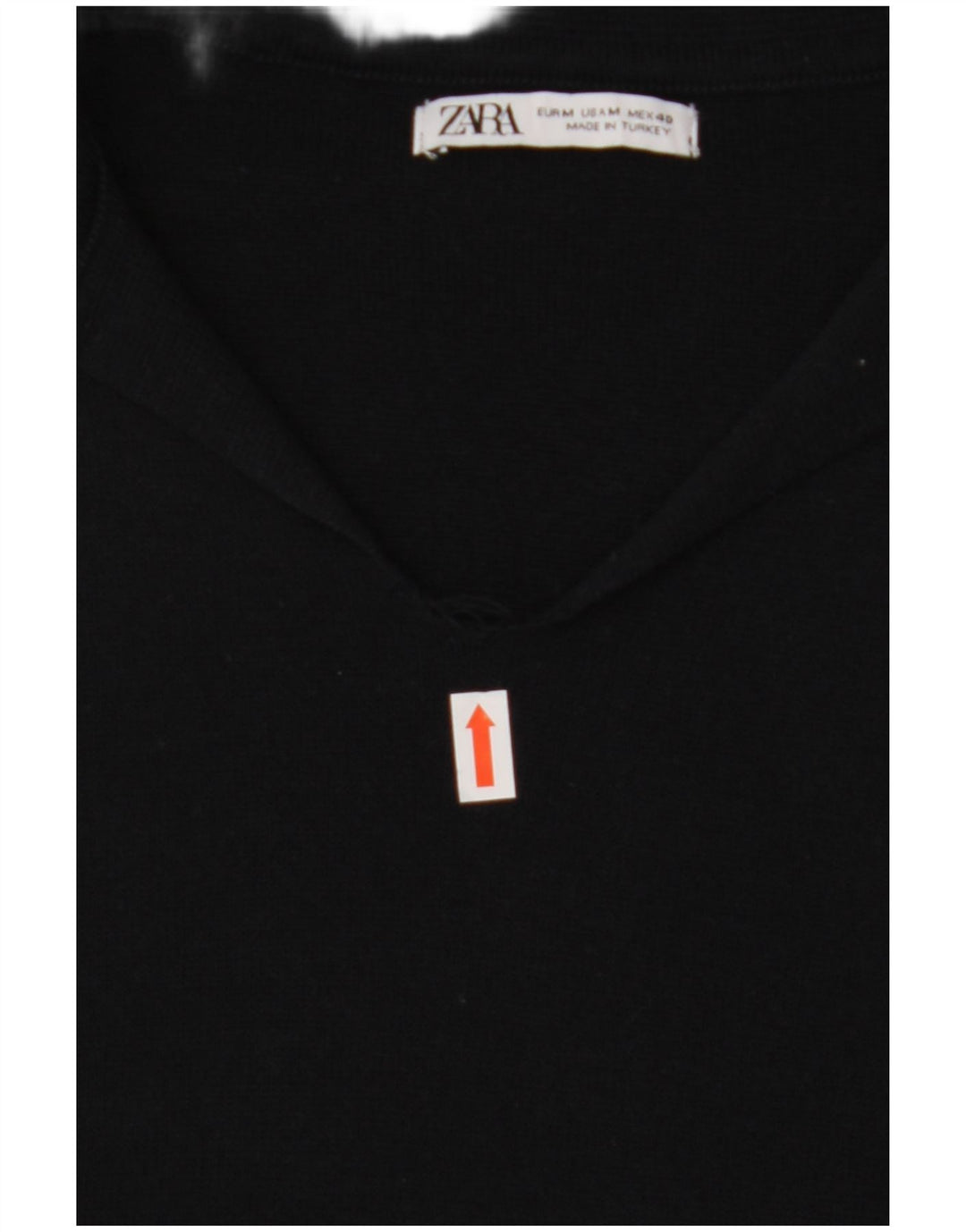 Мужская рубашка-поло ZARA среднего размера, темно-синяя