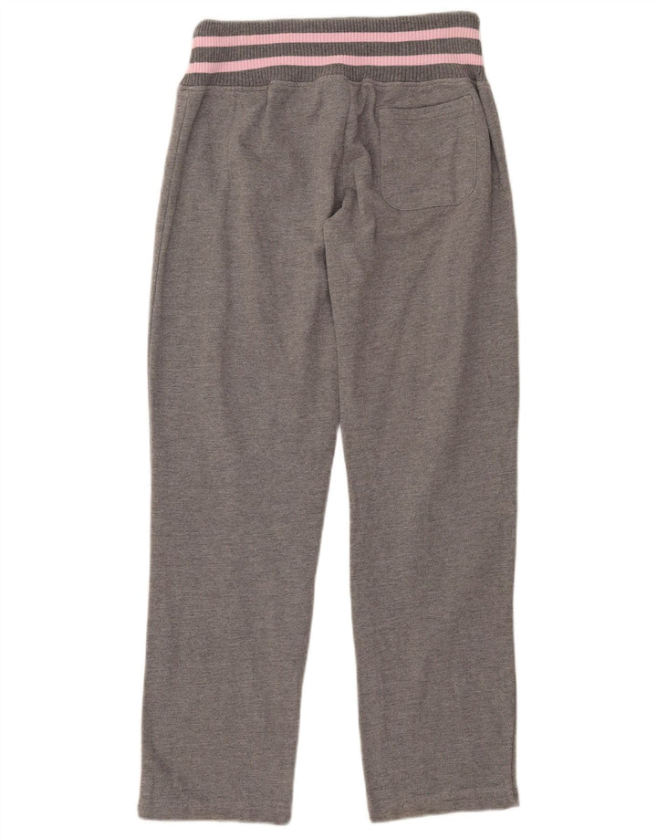 Женские спортивные брюки Sergio Tacchini UK 14, хлопок среднего серого цвета